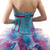 Colorful Sweetheart Organza Beading Quinceanera Dresses