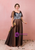 Plus Size Black Tulle Lace Square Prom Dress