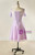 Plus Size Light Purple Chiffon Appliques Prom Dress