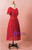 Plus Size Red Lace Short Sleeve Short Prom Dress