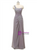 Chiffon Gray One Sholuder Appliques Beading Mother Of The Bride Dresses