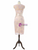 Champagne Sheath Pink Appliques Mother Of The Bride Dress