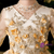 In Stock:Ship in 48 Hours Champagne Short Sleeve Flower Girl Dress