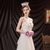 In Stock:Ship in 48 Hours White Wedding Dress With Bow