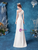In Stock:Ship in 48 Hours White One Shoulder Wedding Dress