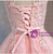 In Stock:Ship in 48 hours Pink Tulle Appliques Short Dress