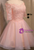 In Stock:Ship in 48 hours Pink Tulle Short Dress