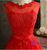 In Stock:Ship in 48 hours Red Tulle Lace Short Dress