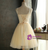 In Stock:Ship in 48 hours Yellow Tulle Lace Short Dress