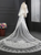 Ivory Tulle Lace Appliques Wedding Veil