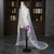 Lace Trailing Tulle Wedding Veil