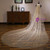 Fashion Gold Sequins Brides Veils