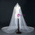 Luxury Appliques Tulle Wedding Veil