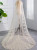 Gold Tulle Appliques Wedding Veils
