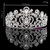 Big Wedding Bridal Clear Crystal Tiara