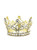 Women Pearl Crystal Gold Crown Women Pearl Crystal Gold Crown