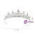 Women Korean Bride Zircon Crystal Crown Women Korean Bride Zircon Crystal Crown