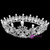 White Crown tiara Bride Crown Jewelry