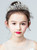 Girl Big Rhinestone Hairband Frozen Crown