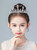 Girls' White Tiara Hair Crown Hair Accessories