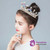 Crown Tiara Butterfly Rhinestone Pearl Hairband