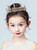 Gold Girl Crystal Hairpin Hairband Frozen Crown
