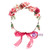 Red Flower Wreath Headdress Hair Accessories