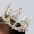 Children's Crystal Headwear Gold Crown