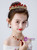 Red Flower Girls Crown Hairband