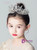 Girls White Crown Tiara Princess