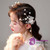 Princess Flower Pearl Hairpin Tassel