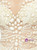 Mermaid Tulle Sequins Beading Champagne Prom Dress