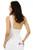 White Chiffon One Shoulder Pleats Crystal Bridesmaid Dress