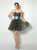Sweetheart Embroidery Short Homecoming Dress