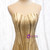 Gold Mermaid Tulle Sequins Prom Dress