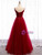Tulle Sequins Spaghetti Straps Beading Prom Dress