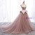Pink Tulle Satin Spagehtti Straps Prom Dress