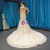 Mermaid Tulle Appliques Spaghetti Straps Wedding Dress