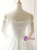 White Tulle Off the Shoulder Long Sleeve Wedding Dress