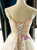 Champagne Lace Straps Wedding Dress With Removable Train