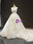 White Sequins Tulle Pleats Sweetheart Wedding Dress