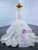 White Mermaid Tulle Beading Embrodiery Wedding Dress