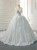 Luxury Ball Gown Tulle Beading Wedding Dress