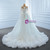 Handwork Pearls Long Sleeve Mermaid Wedding Dress