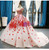 Pink Ball Gown Satin Off the Shoulder 3D Appliques Prom Dress