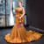 Gold Mermaid Sequins One Shoulder Prom Dress