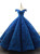 Royal Blue Tulle Appliques Off the Shoulder Prom Dress