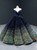 Dramatic Blue Green Sequins Formal Prom Dress