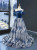Blue Tulle Sequins One Shoulder Prom Dress