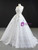 White Tulle Strapless Beading Sleeveless Prom Dress